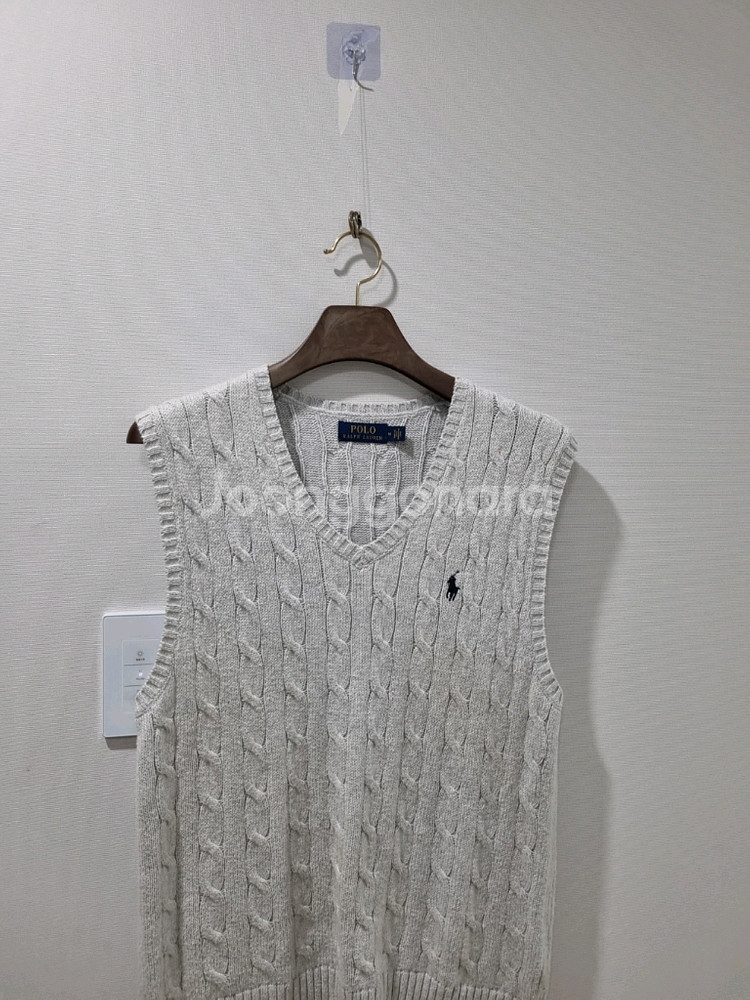 폴로 랄프로렌 케이블 니트 조끼 베스트--1