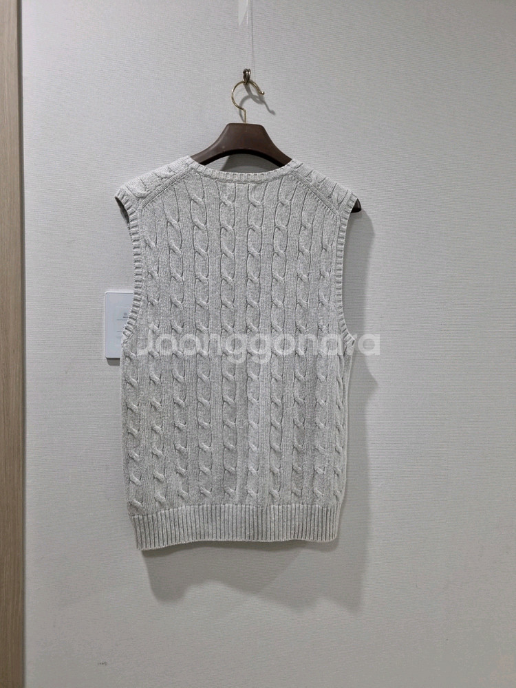 폴로 랄프로렌 케이블 니트 조끼 베스트--4