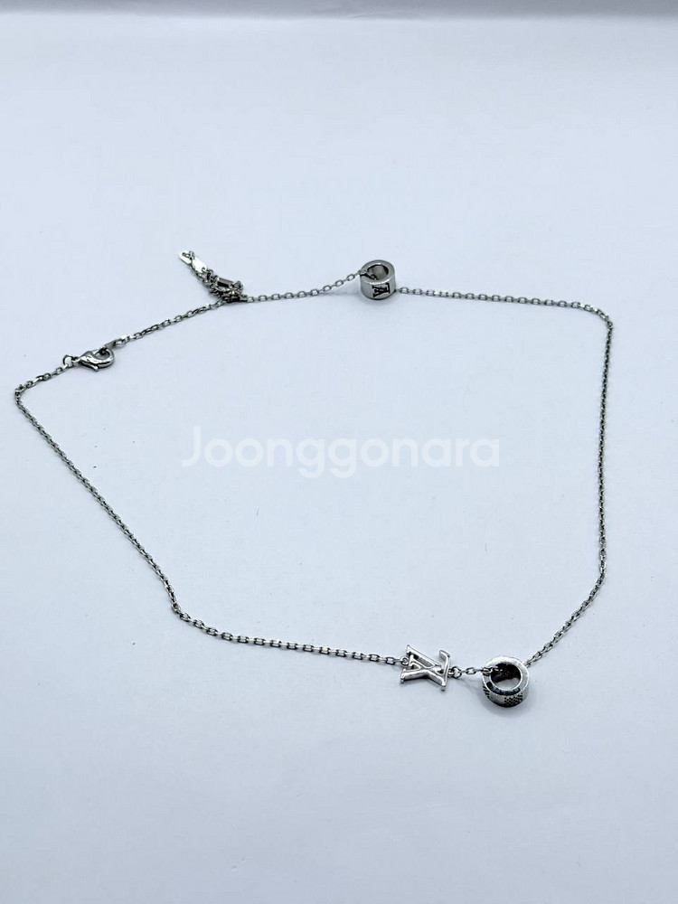 루이비통 모노그램 팬던트 목걸이--3