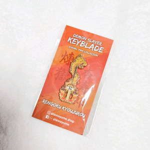 귀멸의칼날 렌고쿠 일륜도 칼 금속뱃지판매