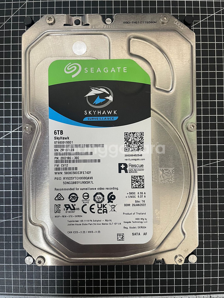 씨게이트 스카이호크 하드디스크 / 6TB / SATA / 택포 90,000원--0