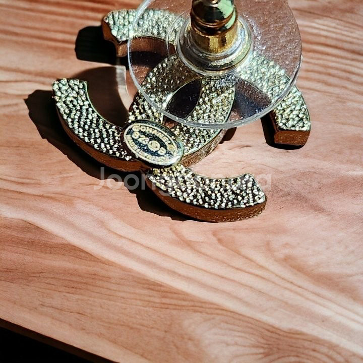 샤넬 CC 로고 진주 귀걸이--3