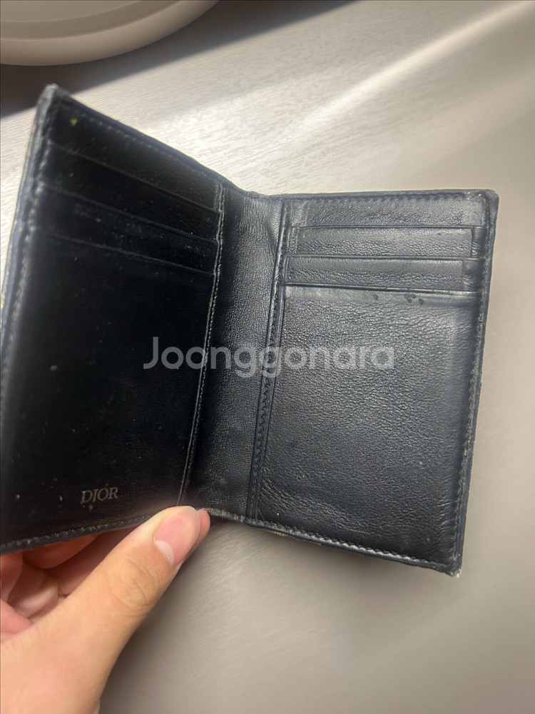 디올 오블리크 반지갑--2