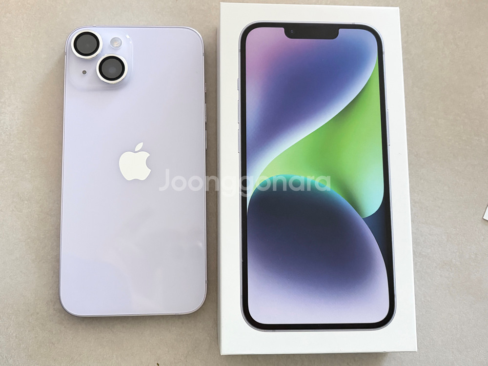 아이폰 14 퍼플 128GB--0