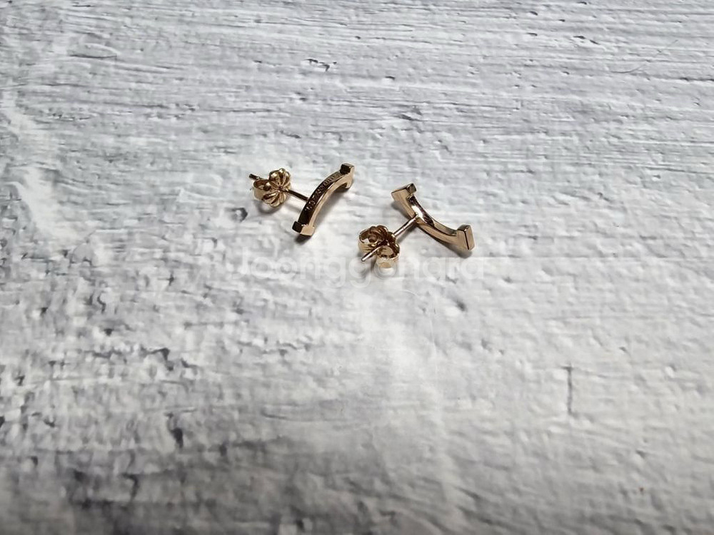 티파니 골드 귀걸이--2