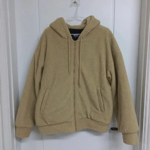 새상품 뽀글이 후드 집업