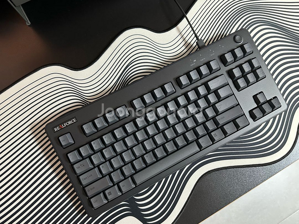 리얼포스 R3 TKL 45g 블랙 최최최상급 팝니다.--1