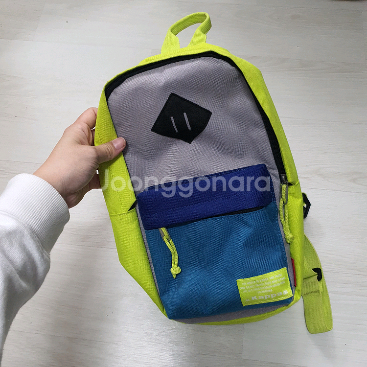 카파 슬링백 겐지백 메신저백 백팩 크로스백 웨이스트백 더플백 라임색 네이비 형광 블루 키즈 돼지코--0