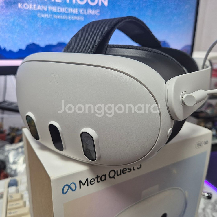 메타퀘스트3 512GB 풀박 팝니다.(악세포함)--1