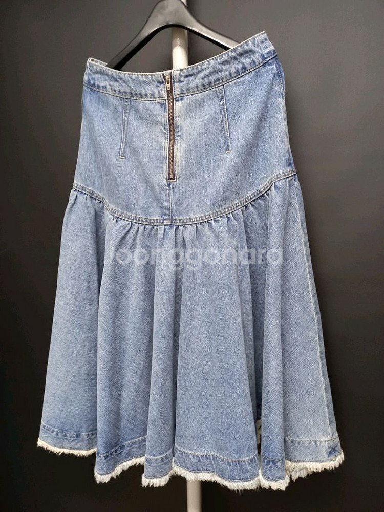 럭키슈에뜨 춘하추 언발 롱 스커트 55.44--4