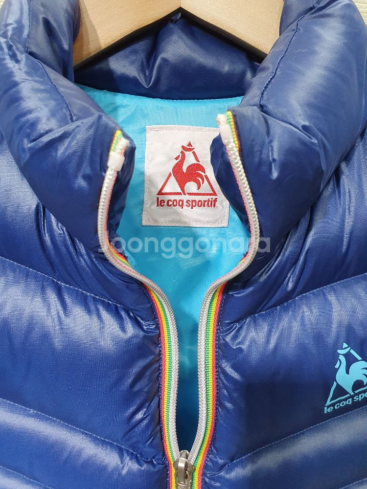 르꼬끄 정품 거위털 패딩 조끼 85--1