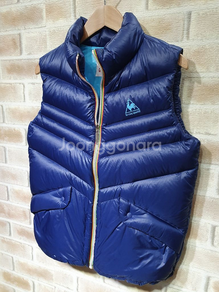 르꼬끄 정품 거위털 패딩 조끼 85--4