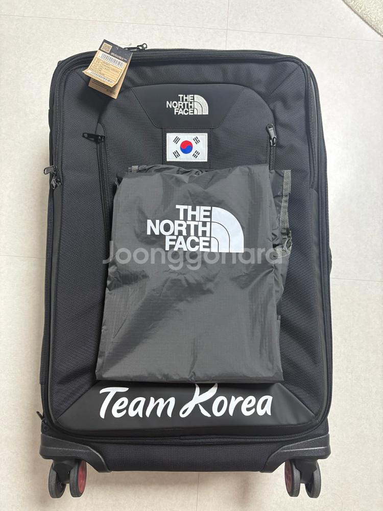 [새상품] 노스페이스 팀코리아 국가대표 캐리어(+커버)--1