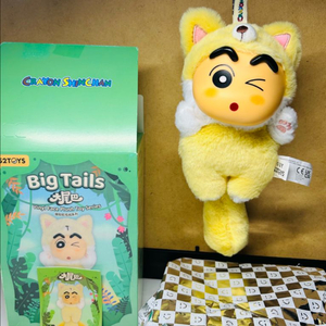 짱구라부부 빅테일 인형키링