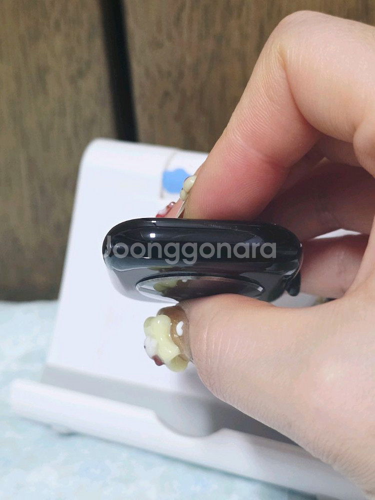 애플워치 10 GPS 제트블랙 46mm 잉크 스포츠 루프--3