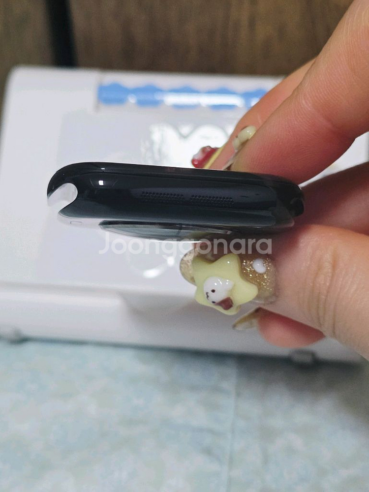 애플워치 10 GPS 제트블랙 46mm 잉크 스포츠 루프--1