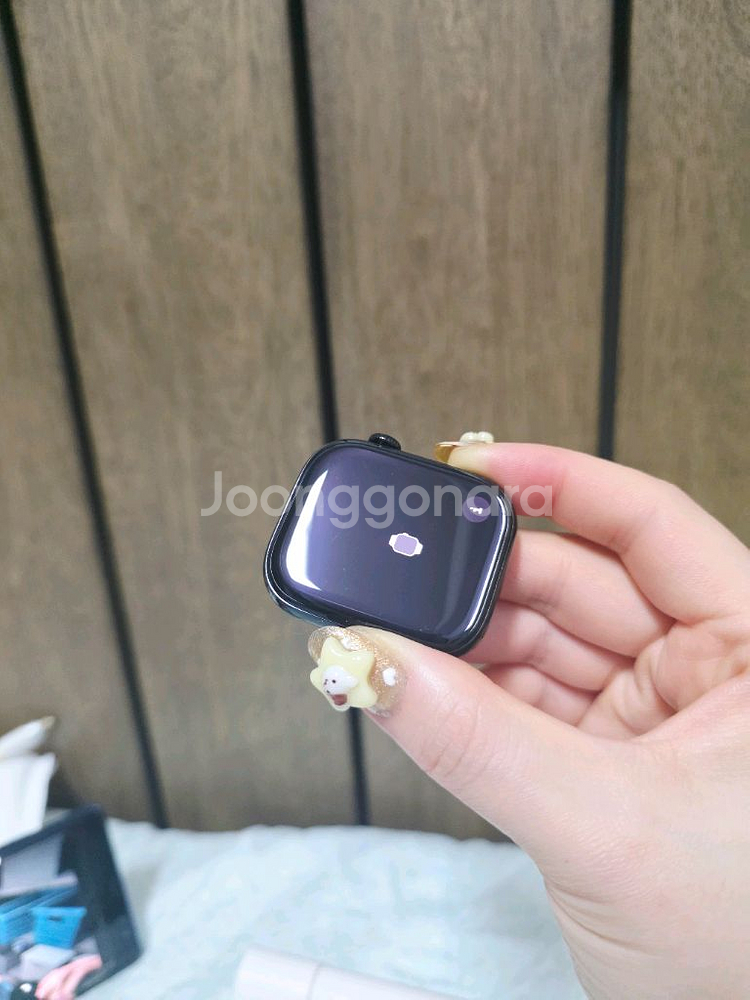 애플워치 10 GPS 제트블랙 46mm 잉크 스포츠 루프--8