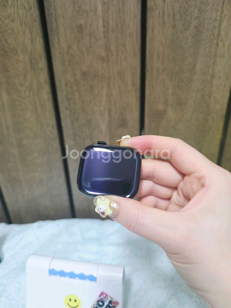 애플워치 10 GPS 제트블랙 46mm 잉크 스포츠 루프--6