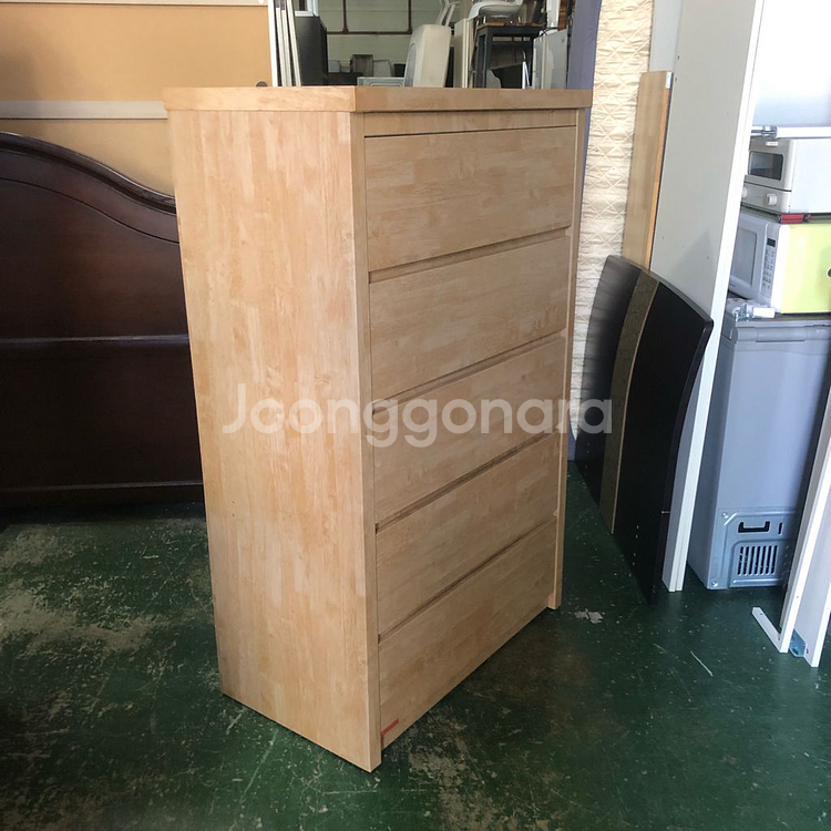 상일리베가구 900 5단 서랍장--2