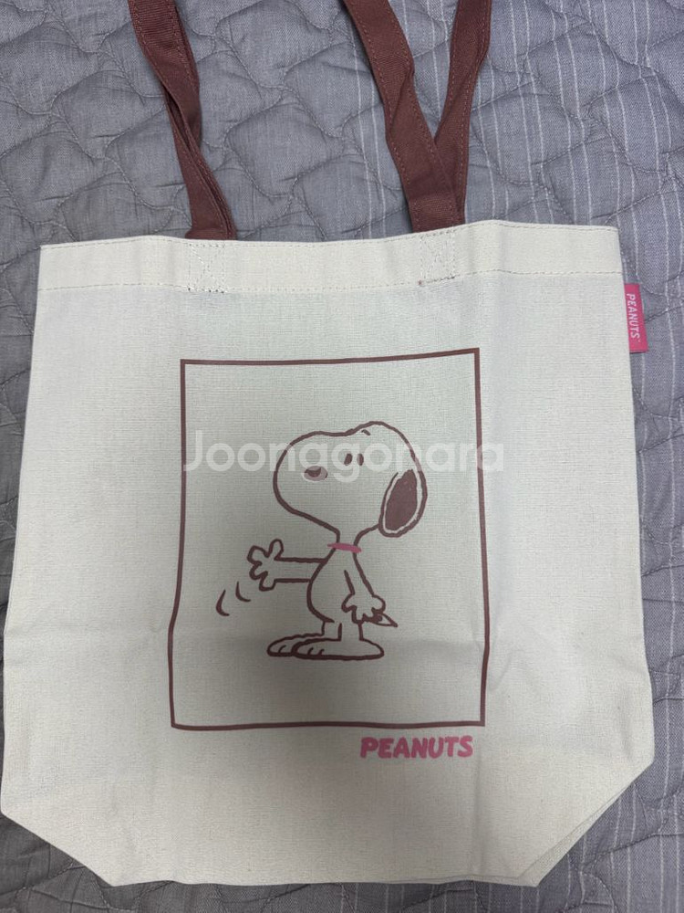 피너츠 스누피 토트백--2