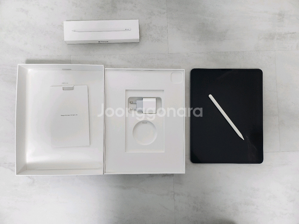 아이패드 프로 12.9 4세대 256GB Wifi + 애플펜슬2세대--2