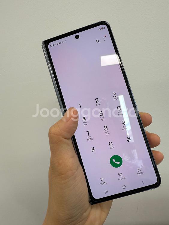 갤럭시 Z폴드4 그레이그린 256기가--2