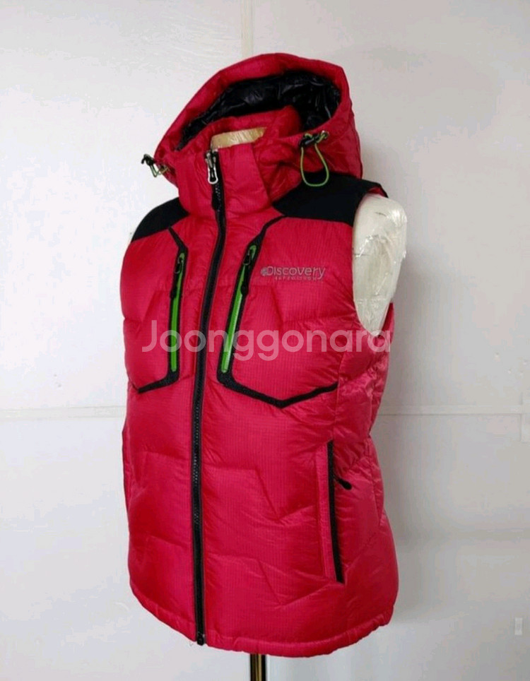 55)디스커버리 익스페디션 조끼 베스트 거위털패딩--1