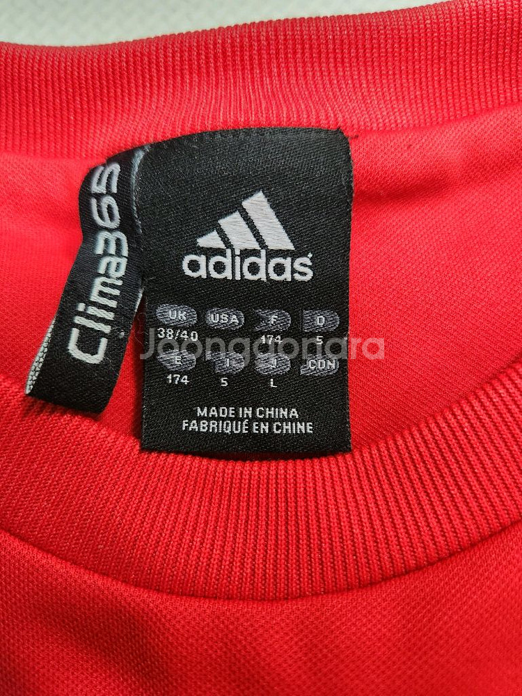 2007-08 리버풀 아디다스 클리마웜 스웨트셔츠 사이즈L--2