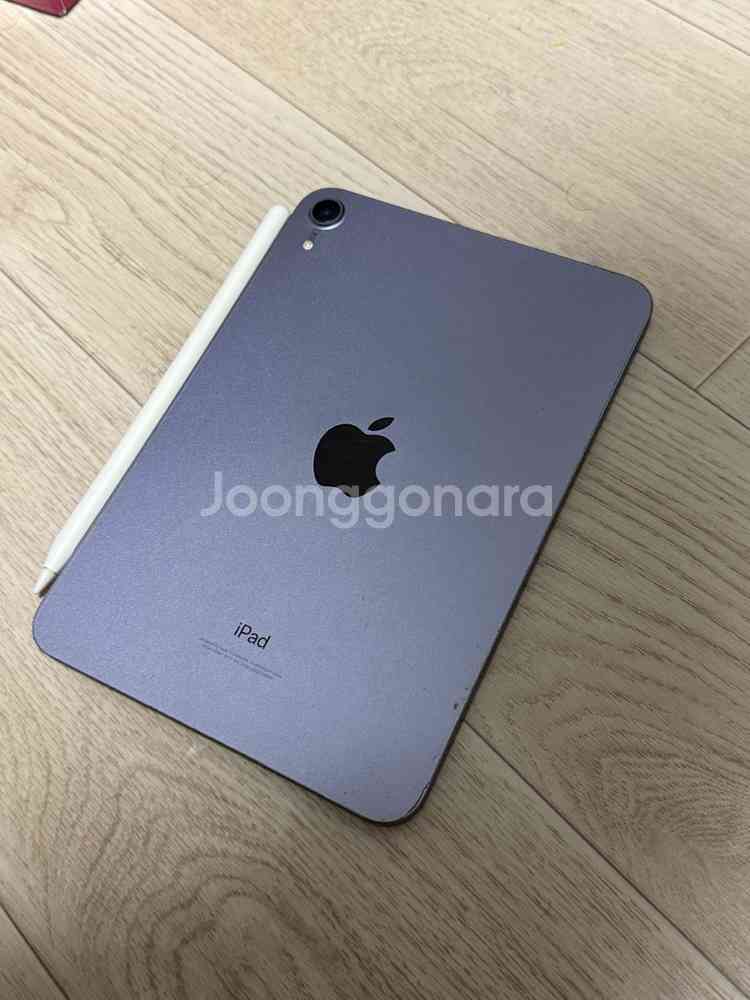아이패드 미니 6세대 퍼플 64GB wifi + 애플펜슬 2세대 팝니다--1