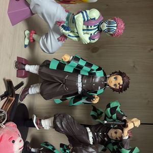 애니메이션 캐릭터 피규어 세트