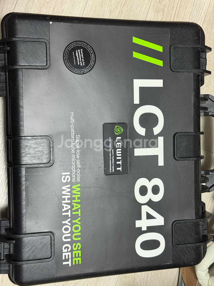 르윗 lct840 진공관 마이크 팝니다--0