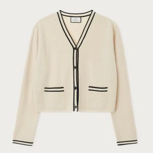 시에sie 카멜리 가디건 크림아이보리F (단추금장)