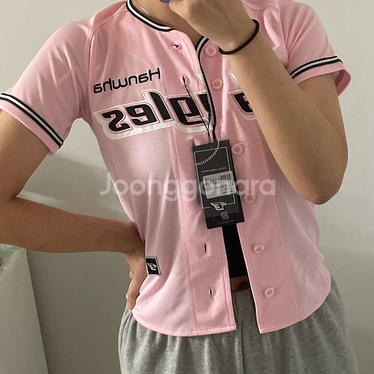 한화이글스 핑크 유니폼 5세 (새상품)--4