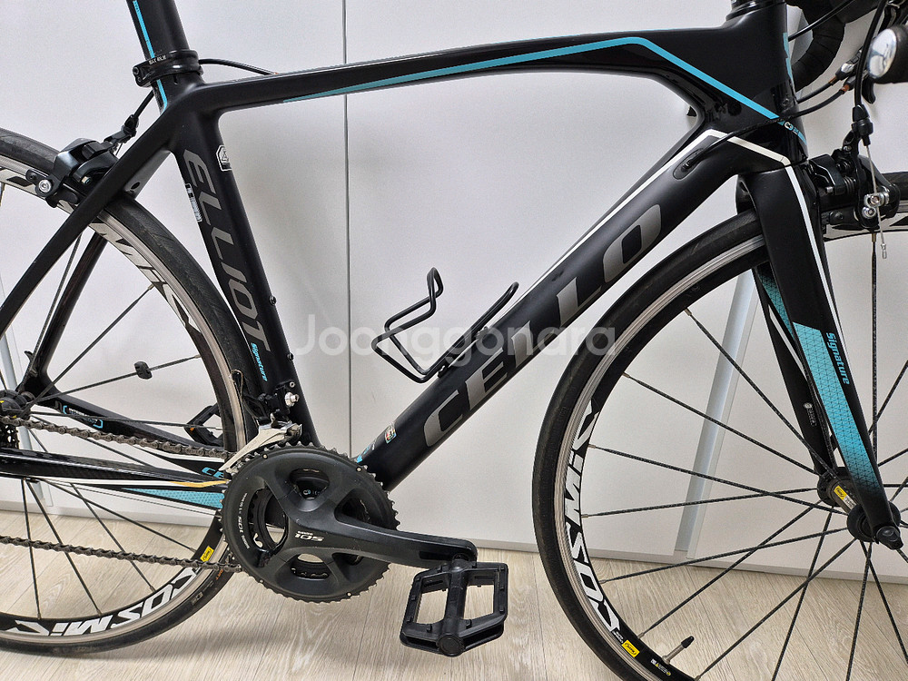 2015 첼로 엘리엇 S7_RC 에어로 카본 로드 자전거 490 급처--5