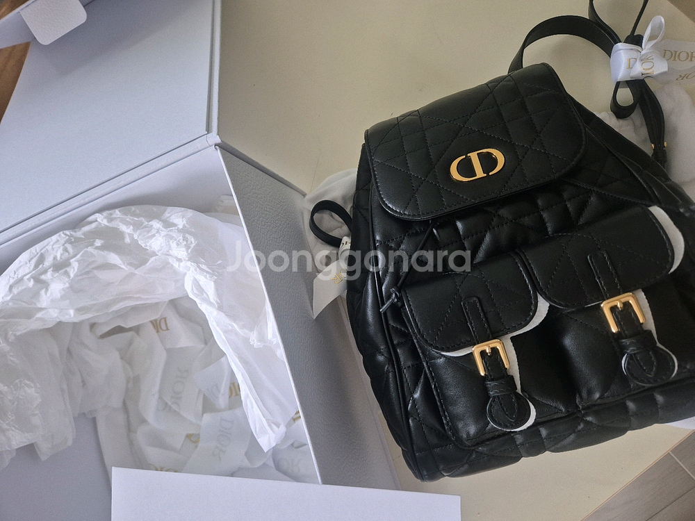 디올 카로백팩 미듐--0