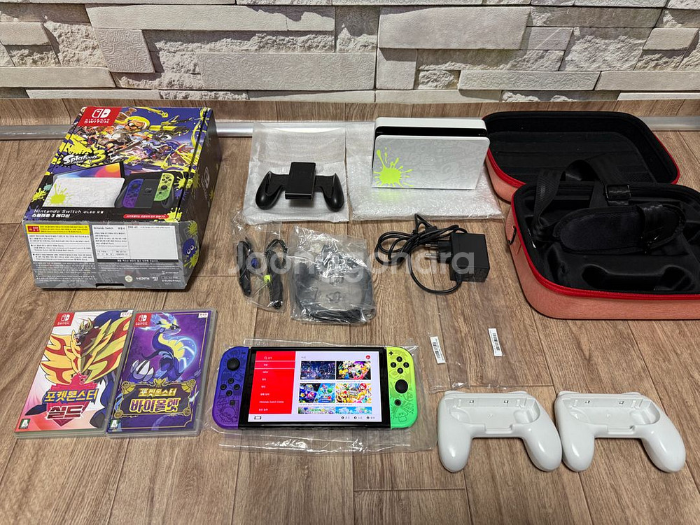 닌텐도 스위치 oled 스플래툰3 에디션 팝니다.--0