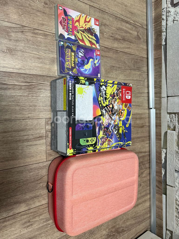 닌텐도 스위치 oled 스플래툰3 에디션 팝니다.--7