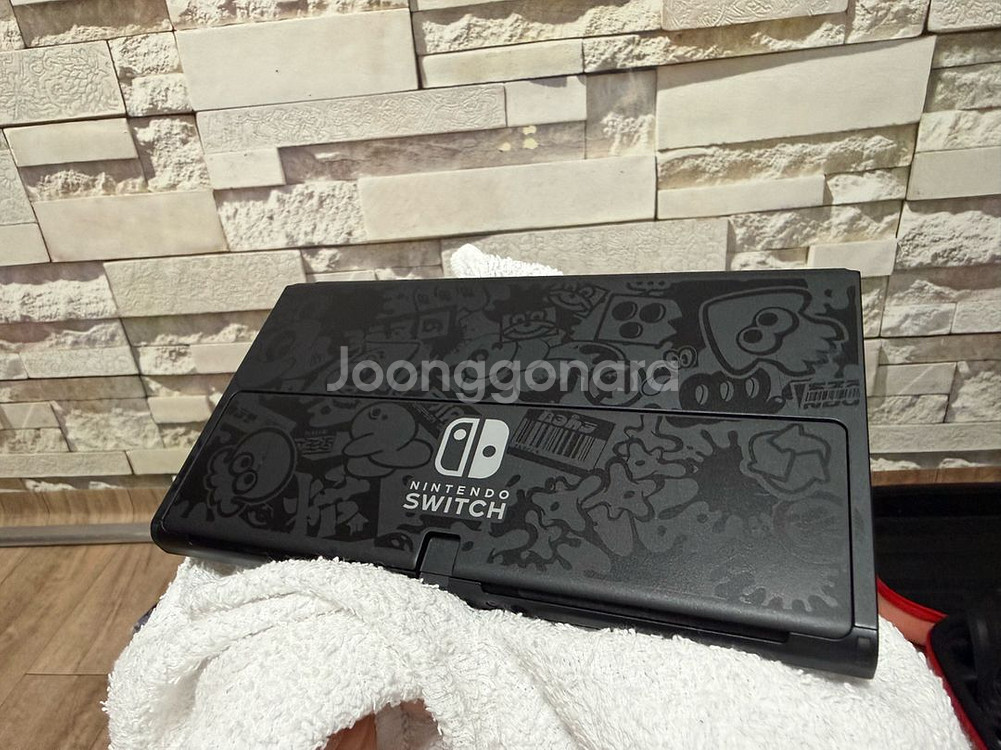 닌텐도 스위치 oled 스플래툰3 에디션 팝니다.--5