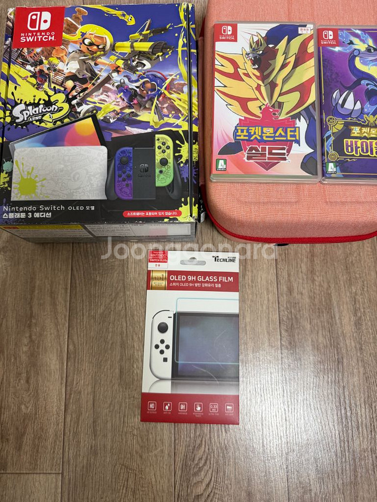 닌텐도 스위치 oled 스플래툰3 에디션 팝니다.--8