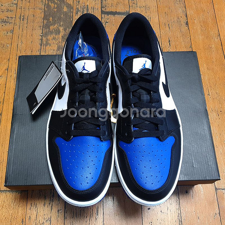 [285] 조던 1 로우 골프 스포츠 로얄 새제품 정가 이하에 싸게 팝니다. 조던1 로얄블루--1