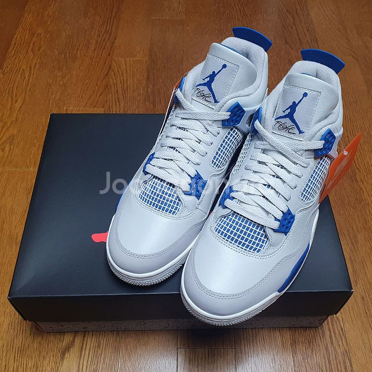 [295] 조던 4 인더스트리얼 블루 새제품 정가보다 싸게 팝니다. 조던4 레트로 인더스트리얼 블루--0