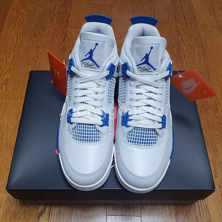 [295] 조던 4 인더스트리얼 블루 새제품 정가보다 싸게 팝니다. 조던4 레트로 인더스트리얼 블루--1