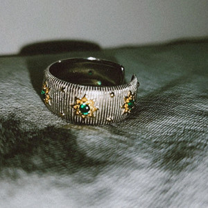 925 실버 반지 조절 가능한 반지