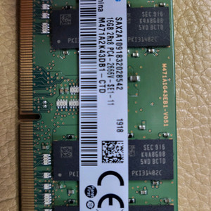 삼성전자 16G, PC4-2666, 노트북램
