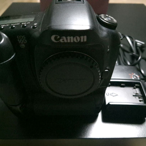 캐논 EOS 10D DSLR 카메라 배터리 그립 포함