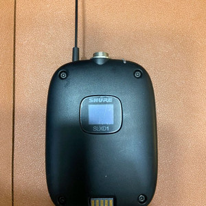 슈어 | SLX1 | 무선마이크 송신기 | 핀마이크 | 바디팩