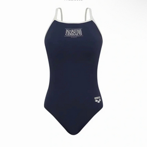 아레나 마리떼 레저 원피스 수영복 네이비 90(1회착)