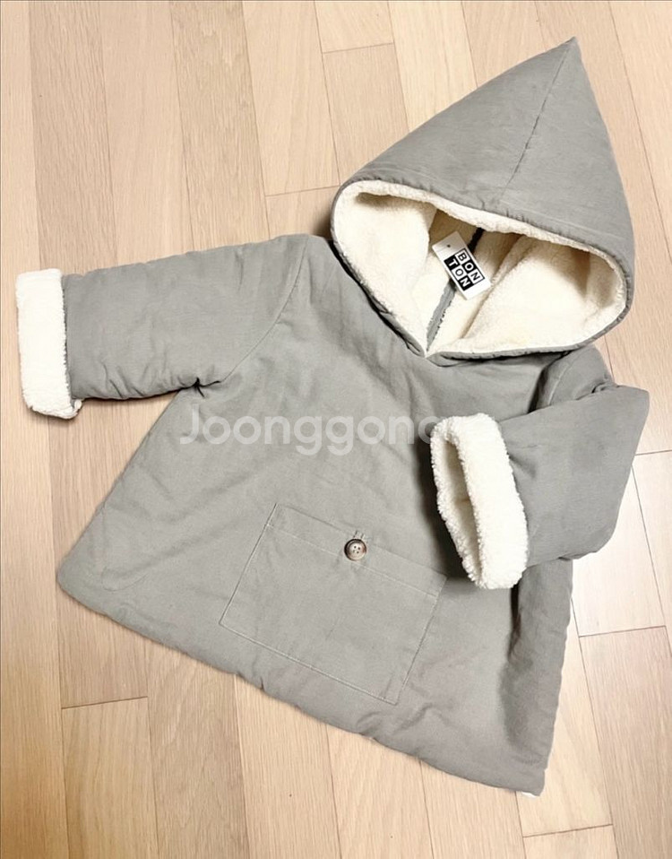 봉통 코듀로이 점퍼 코트 & 베베드피노 하트 바지 베기--0