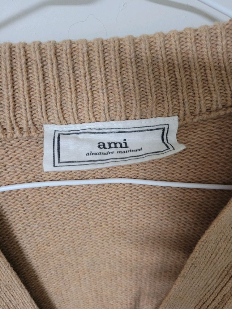 아미 하트 로고 가디건 이미지