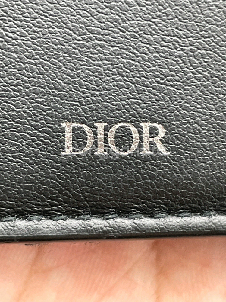 [ 풀구성 / 새상품급 ] 정품 디올 오블리크 반지갑 베이지--4